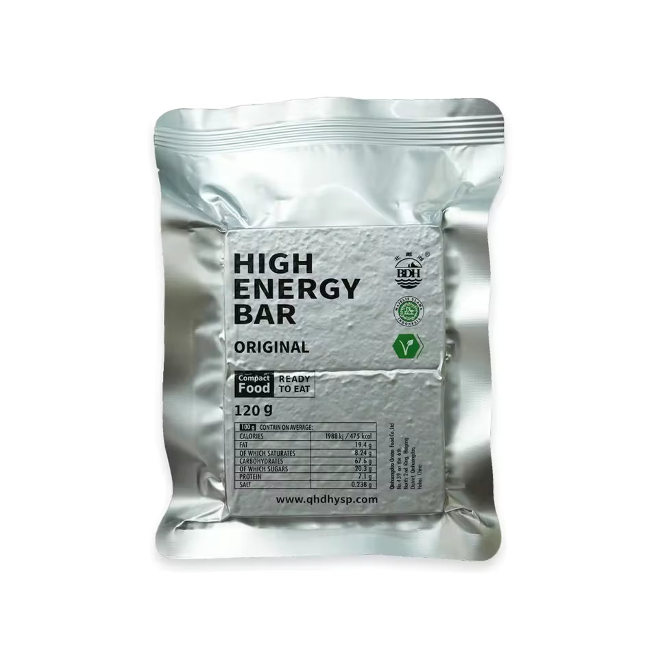 ORIGINAL High Energy Bar 120g x 12packs - Exp. Date 2045 - Original Flavor Salty & Sweet Taste