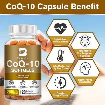 BEWORTHS Coenzyme Q-10 Capsules Vegetarian 200mg