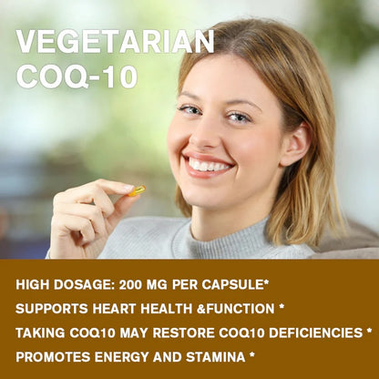 BEWORTHS Coenzyme Q-10 Capsules Vegetarian 200mg