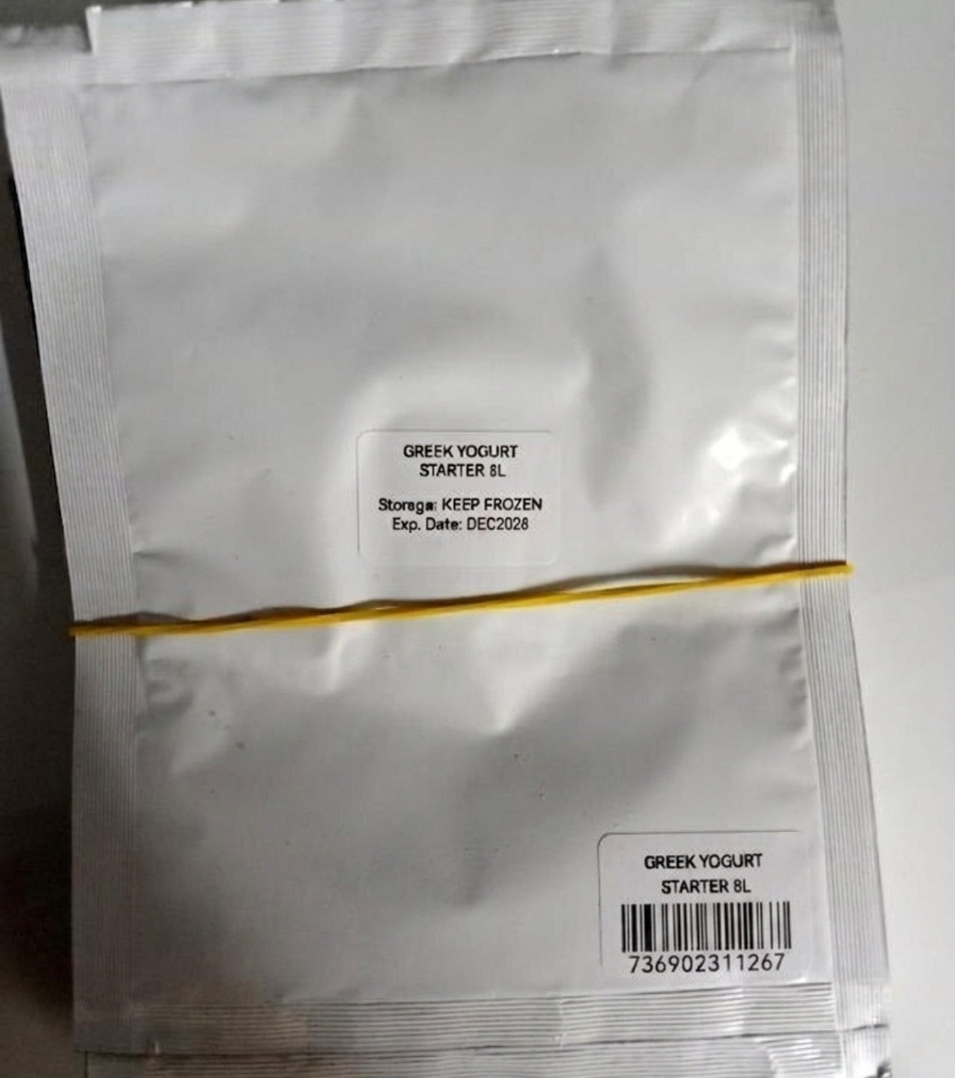 GREEK YOGURT STARTER makes 1L/2L/4L (freeze-dried) - IN POWDER FORM