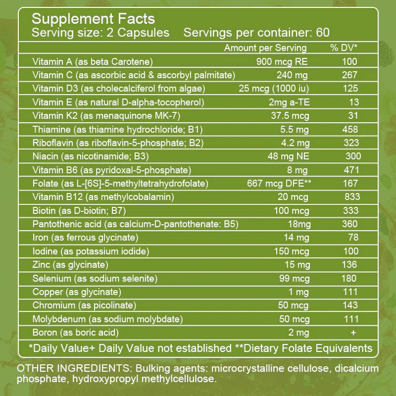 Beworths Multivitamin and Minerals Capsules