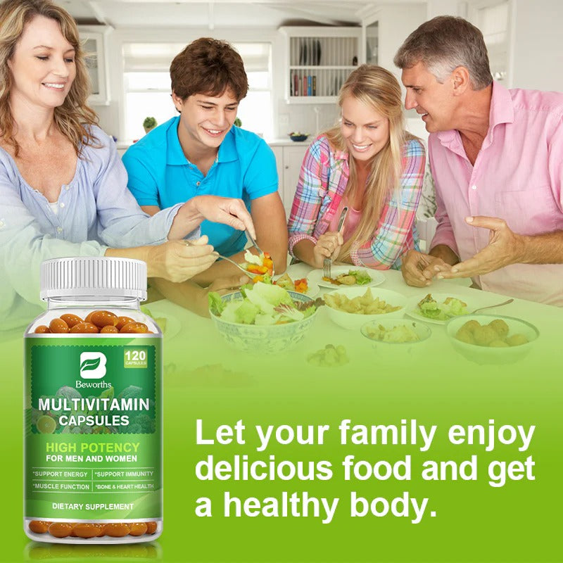 Beworths Multivitamin Capsules with Vitamins and Minerals