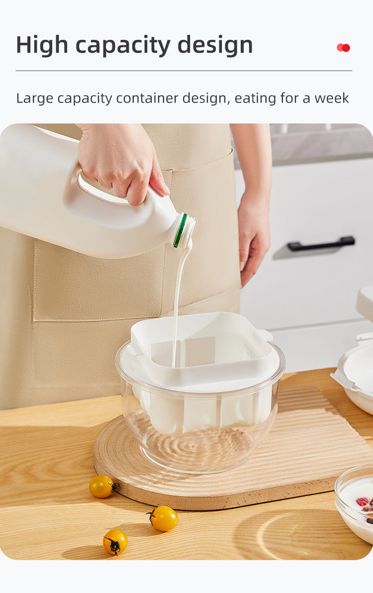 WHEY or YOGURT SEPERATOR with extra fine mesh 2.2 LITER