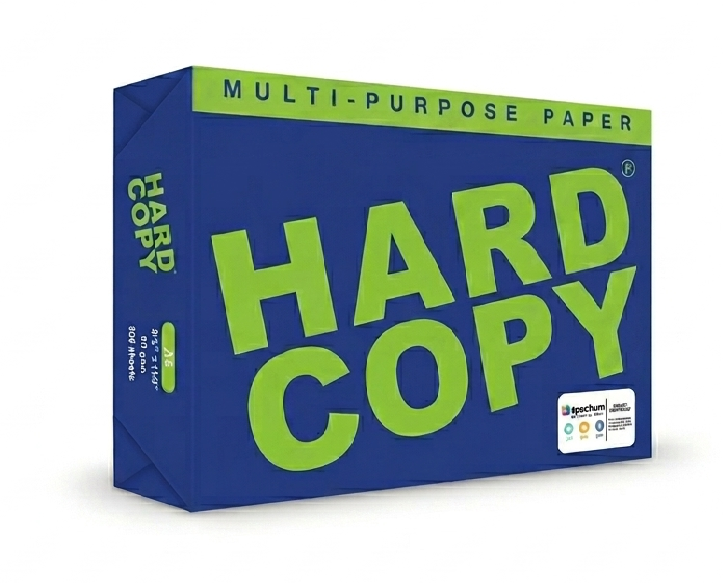 1 BOX HARD COPY Multi-purpose Paper SUB 24 80gsm - 5 REAMS