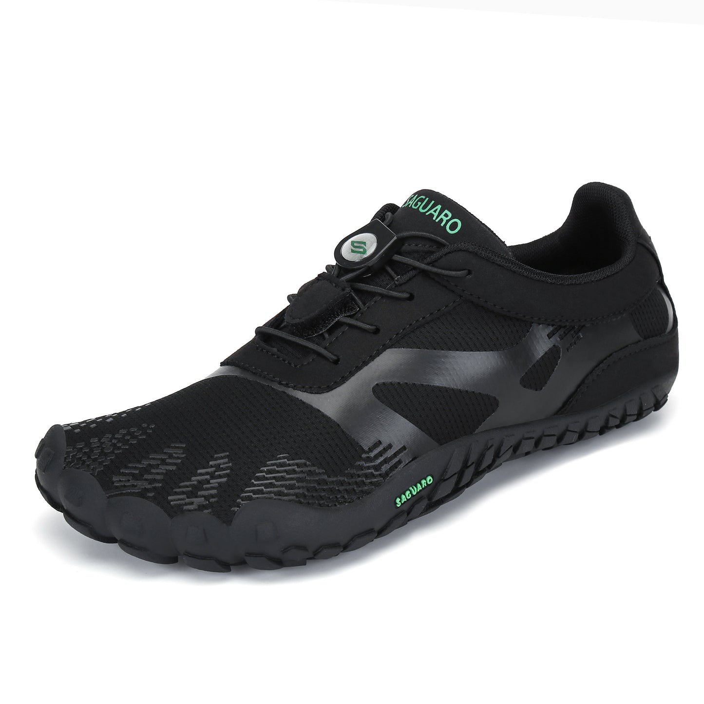 Saguaro Vitality III Minimalist Running Shoes (Barefoot) - BLACK