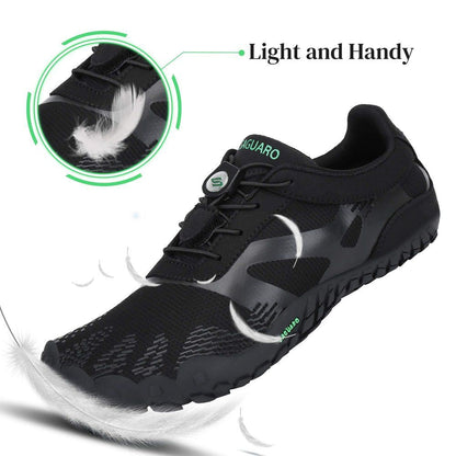 Saguaro Vitality III Minimalist Running Shoes (Barefoot) - BLACK
