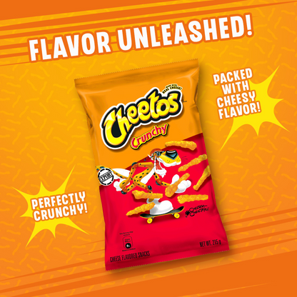 1 CASE - Cheetos Crunchy Cheese Flavored Snack 95g x 24