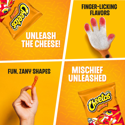 1 CASE - Cheetos Crunchy Cheese Flavored Snack 215g x 10
