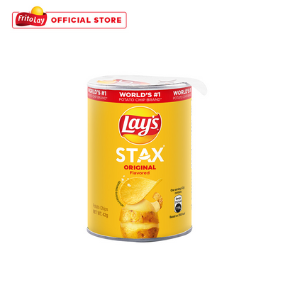 1 CASE - Lays Stax Original Potato Chips 42g x 24