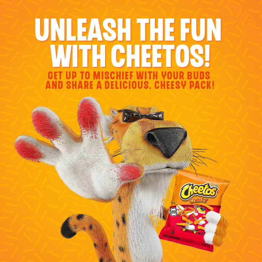 1 CASE - Cheetos Crunchy Cheese Flavored Snack 215g x 10