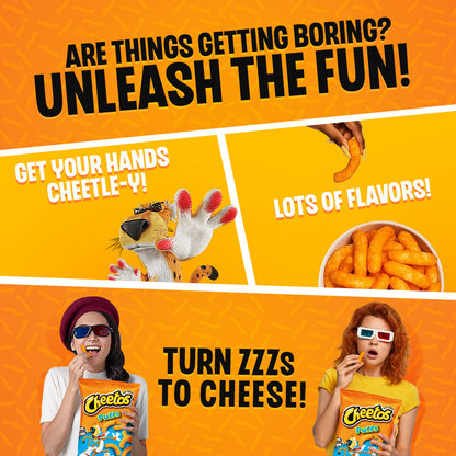 1 CASE - Cheetos Corn Puffs Cheese Flavored Snack 220g x 10