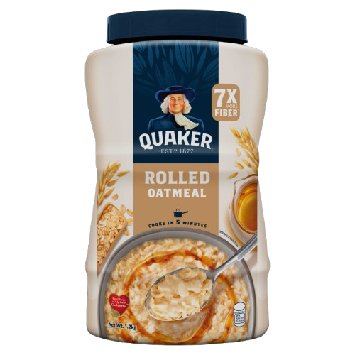 Quaker Rolled Oatmeal 1.2kg Jar