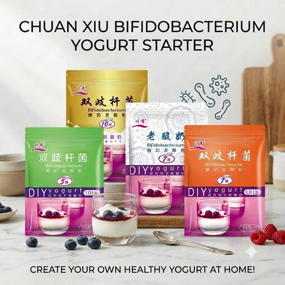 Bifidobacterium YOGURT STARTER 1g x 10 sachets (1 pack)- DIY Yogurt Starter with 5-10 Strains