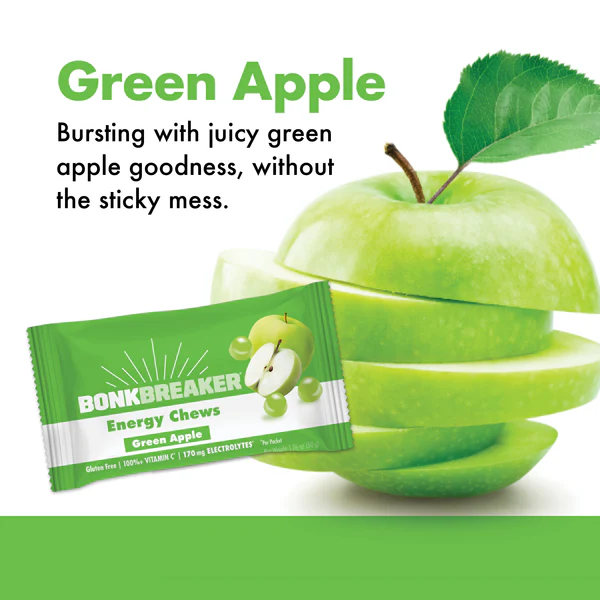 Bonk Breaker Green Apple Energy Chews - 1 pack