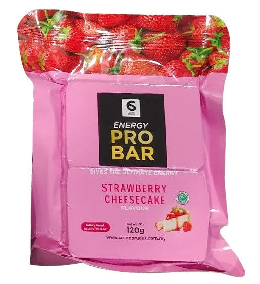 STRAWBERRY CHEESECAKE High Energy Bar 120g x 12pcs (1 Box) - Exp. Date 2043