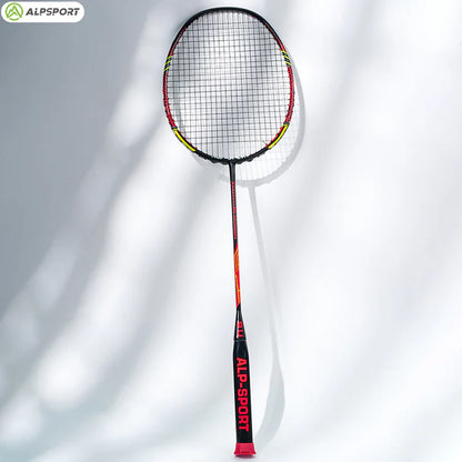 ALP SPORT SR 9U 24-35Lbs Double-edged Carbon Fiber Badminton Racket