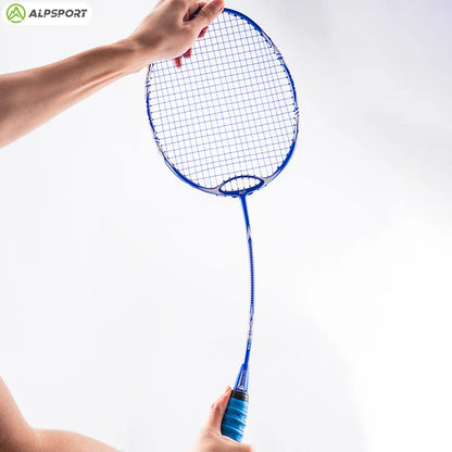 ALPSPORT 4U/G5 Carbon Fiber Badminton Racket ZY-BLACK