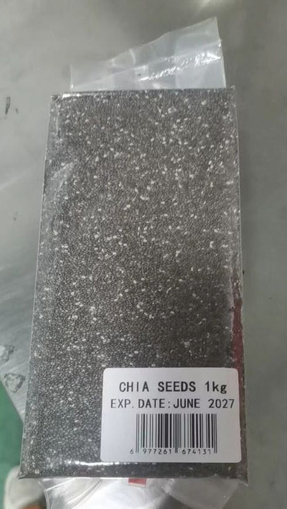 Segoi CHIA SEEDS 1kg - Sugar-free and Healthy - Exp. Date June 2027