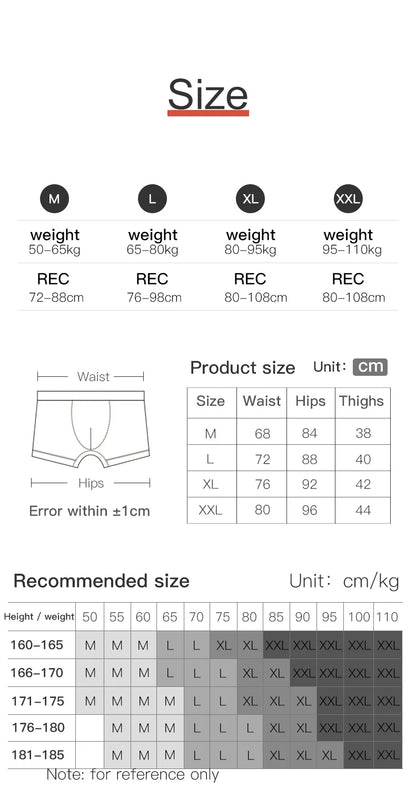 Aonijie E7007 Men Sports Briefs Underwear Mix Color 3PCS - XL