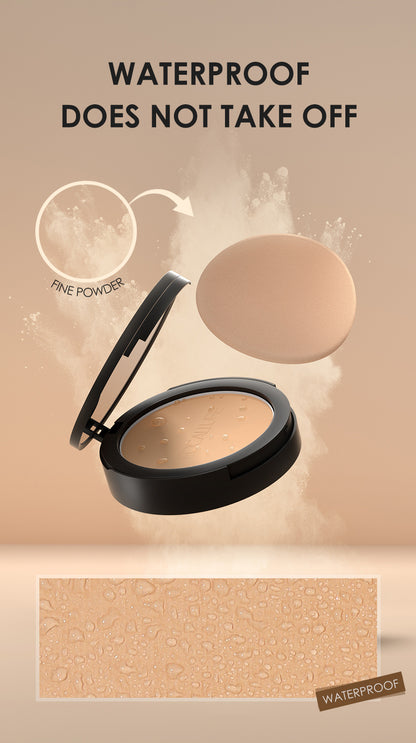 Focallure Waterproof Flawless Pressed Powder FA16 - create a longlasting base makeup