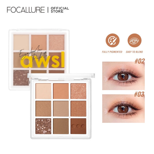 Focallure 9 Colors Eye shadow Palette