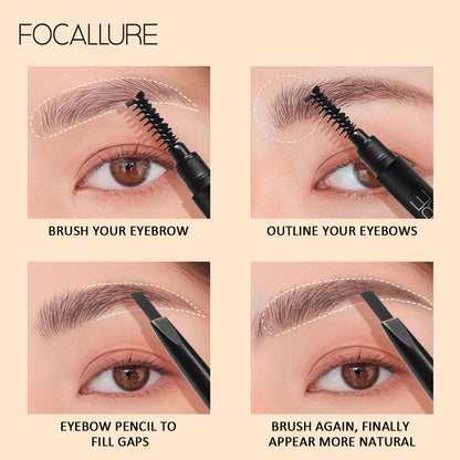 Focallure Automatic Eyebrow Pencil FA18 - Smudge proof, Fade proof and waterproof