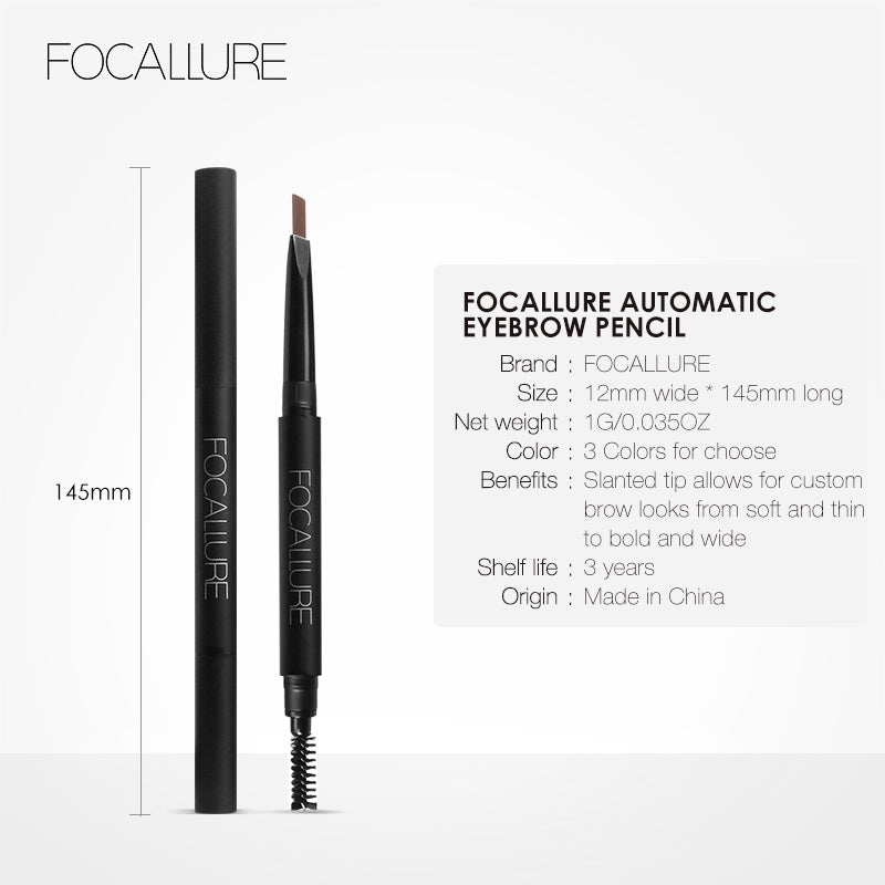 Focallure Automatic Eyebrow Pencil FA18 - Smudge proof, Fade proof and waterproof