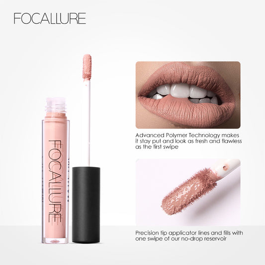 Focallure Ultra Matte Waterproof Liquid Lipstick - FA24 - long wearing, smudge proof and waterproof