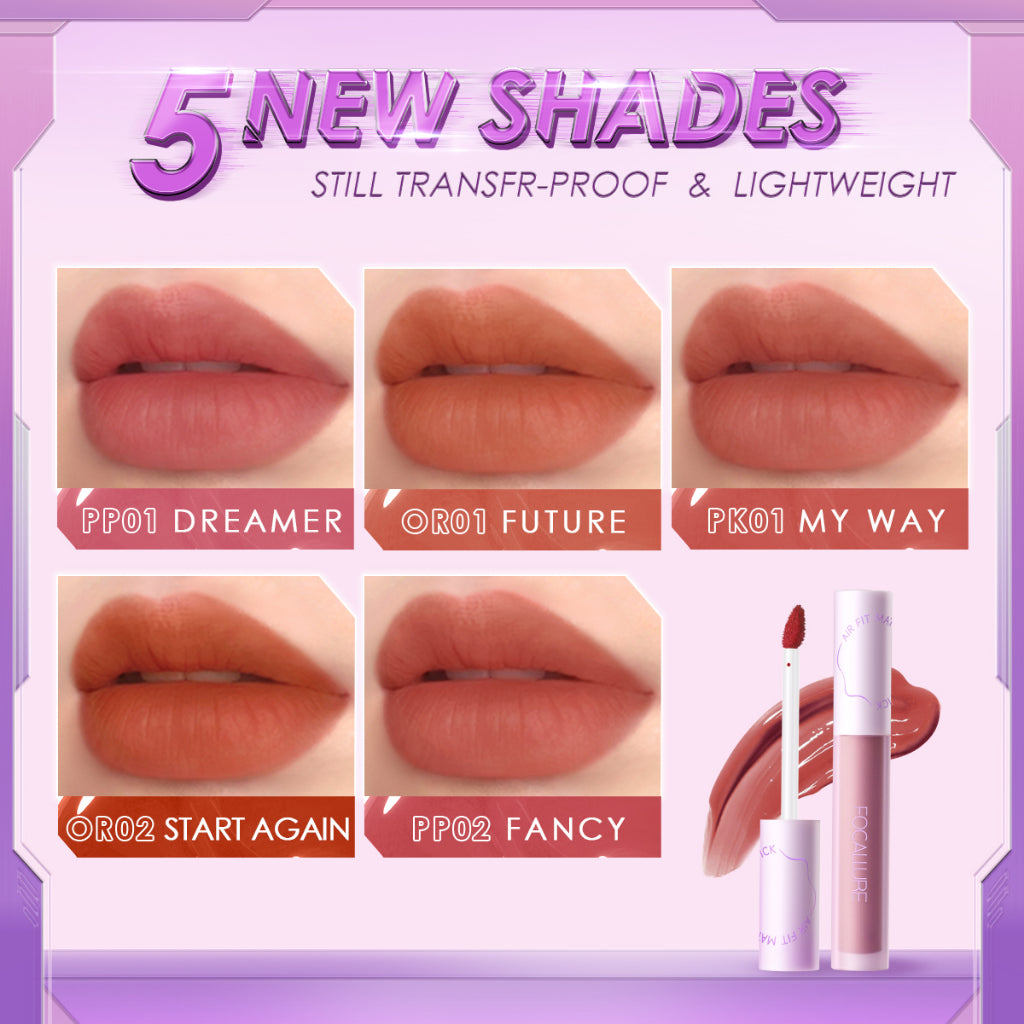 Focallure Switch Mode Airy Matte Lip Tint