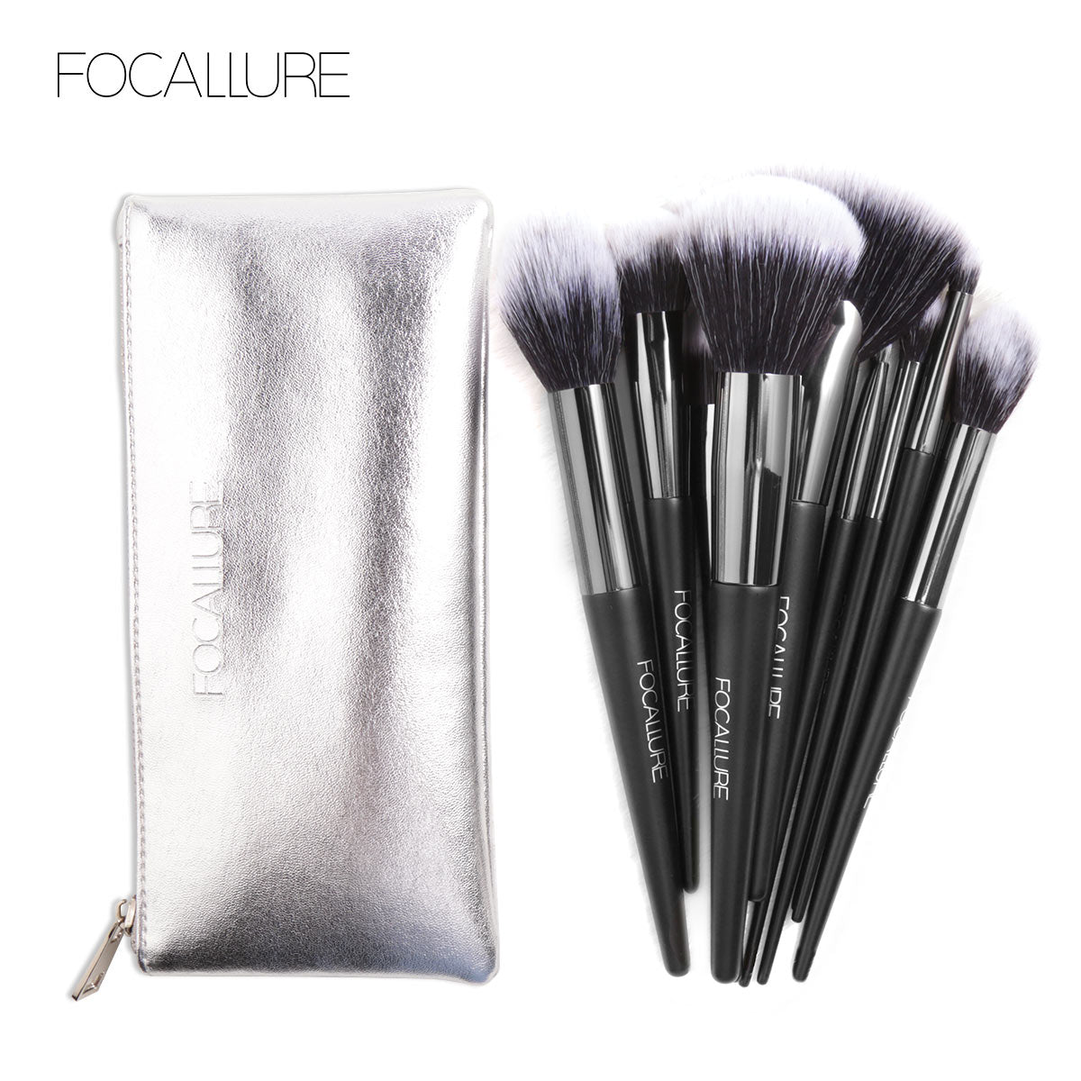 Focallure 10pcs makeup brush (with bag) FA70