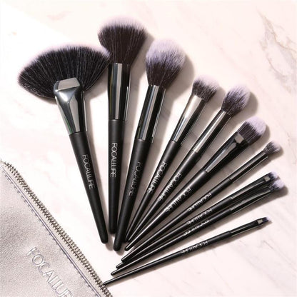 Focallure 10pcs makeup brush (with bag) FA70