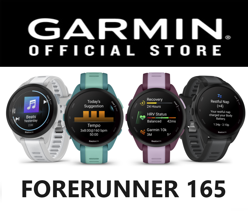 Garmin Forerunner 165 Music Running GPS Smartwatch