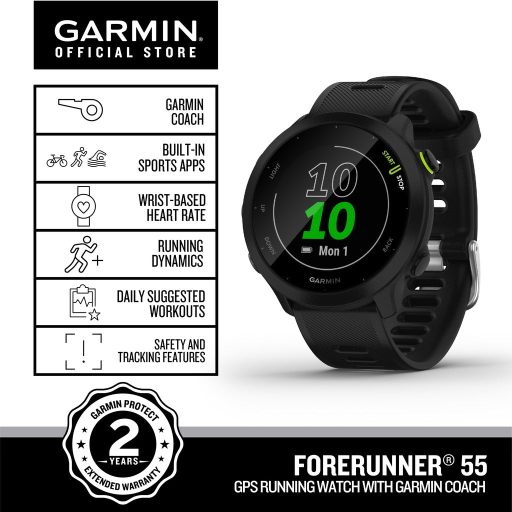 Garmin Forerunner 55 Running GPS Smartwatch