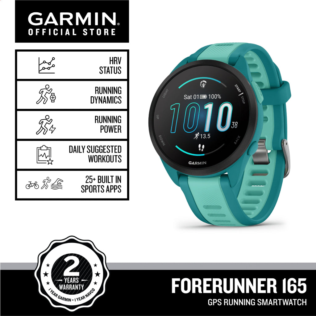 Garmin Forerunner 165 Music Running GPS Smartwatch