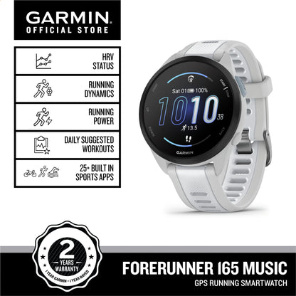 Garmin Forerunner 165 Music Running GPS Smartwatch