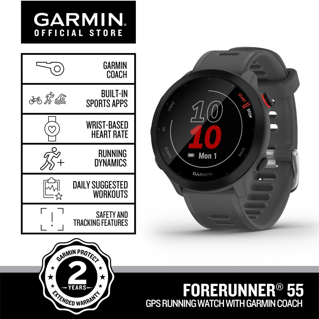 Garmin Forerunner 55 Running GPS Smartwatch