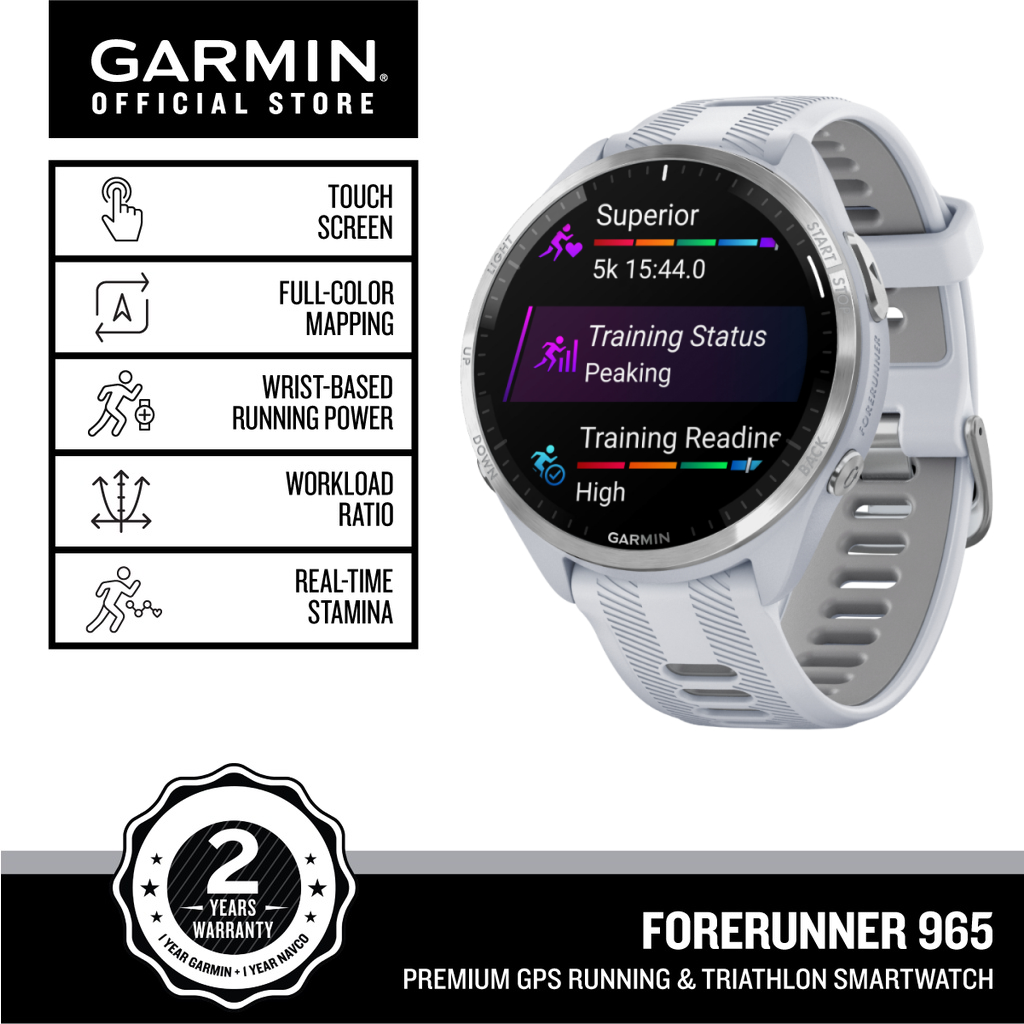 Garmin Forerunner 965 Running GPS Smartwatch