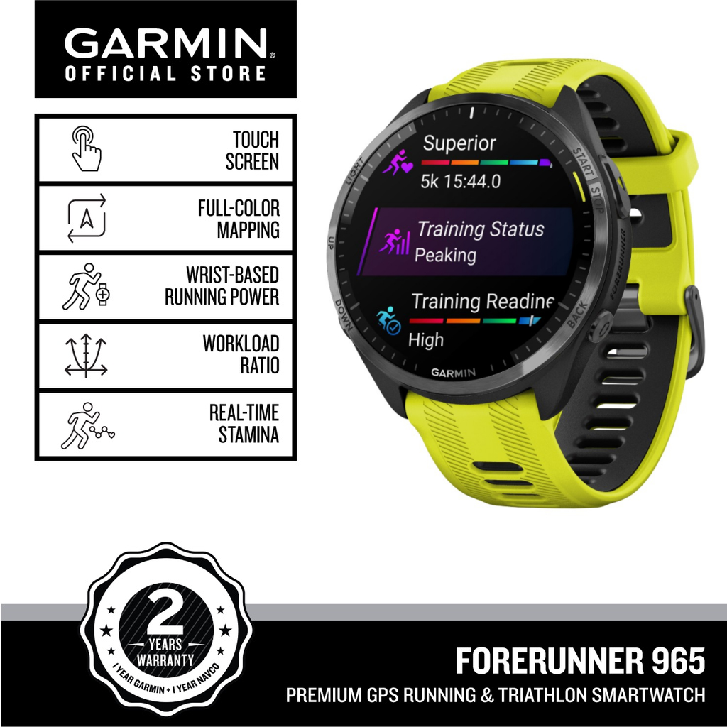 Garmin Forerunner 965 Running GPS Smartwatch