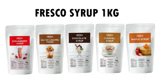 [Buy 1 Take 1]- Fresco Maple, Strawberry, Chocolate, Caramel & Salted Caramel Syrup 1kg