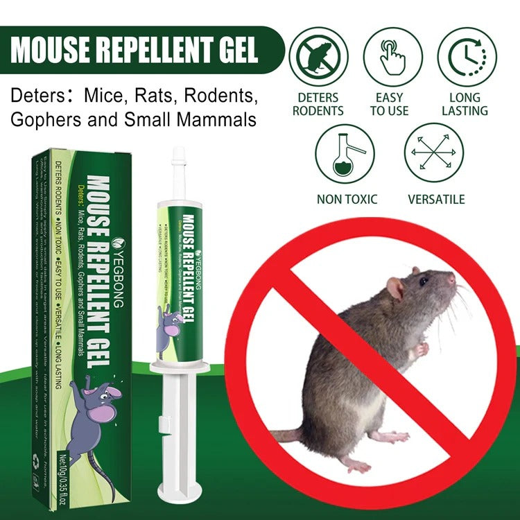Yegbong MOUSE REPELLENT GEL 10g - deters rats, rodents, gophers and sm ...