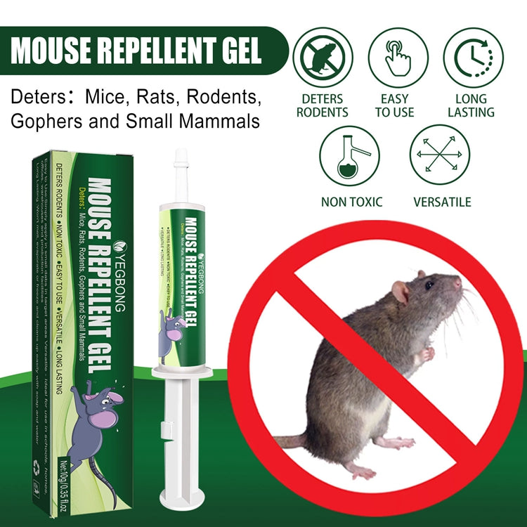 Yegbong MOUSE REPELLENT GEL 10g - deters mice, rats, rodents and other small mammals
