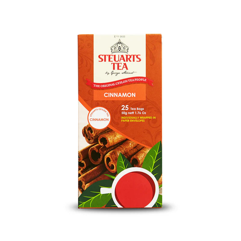 Steuarts CINNAMON 25 tea bags