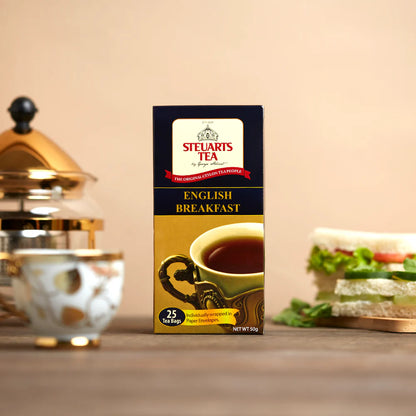 Steuarts Ceylon ENGLISH BREAKFAST 25 tea bags