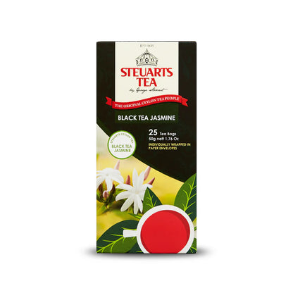 Steuarts Black Tea w/ JASMINE 25 tea bags