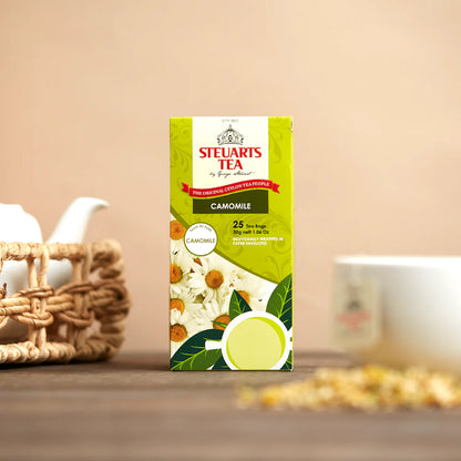 Steuarts CAMOMILE Tea - 25 tea bags