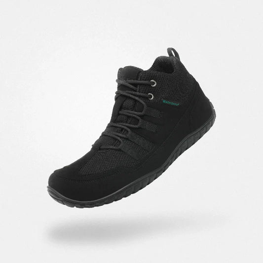 Saguaro BRAVE IV- Barefoot Minimalist Hiking Shoes - BLACK