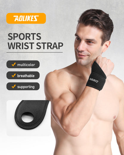 Aolikes 7937 Adjustable Compression Wrist Band with Thumb Support