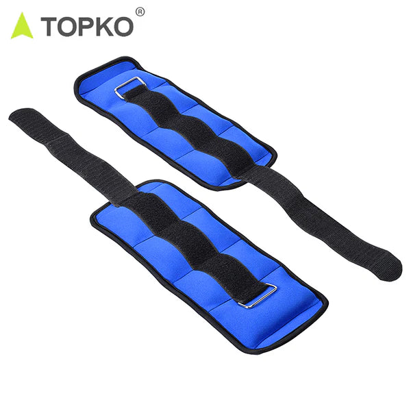 Topko Adjustable ANKLE WEIGHT- Blue