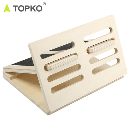 Topko Wooden Slant Board for Calf Stretcher