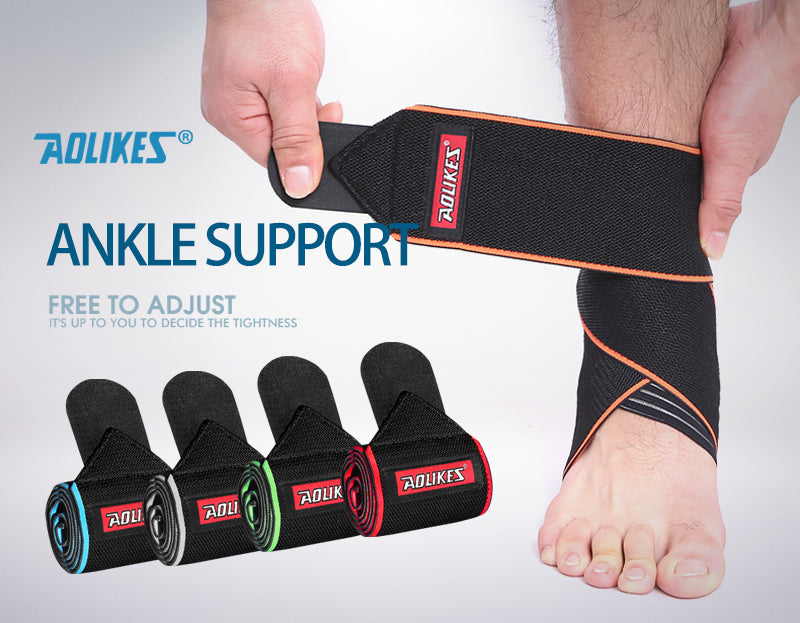 Aolikes 1527 Heel Brace Stabilizer Ankle Wrap 1pc